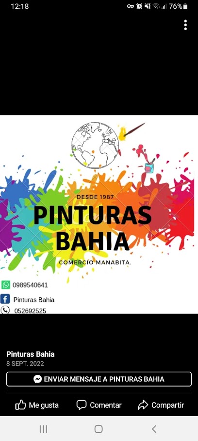 Bienvenidos a FerreteriasEC.com – El Mejor Sitio de Ferreterías en Ecuador 25 ALMACEN de PINTURAS BAHIA – Bahia de Caraquez